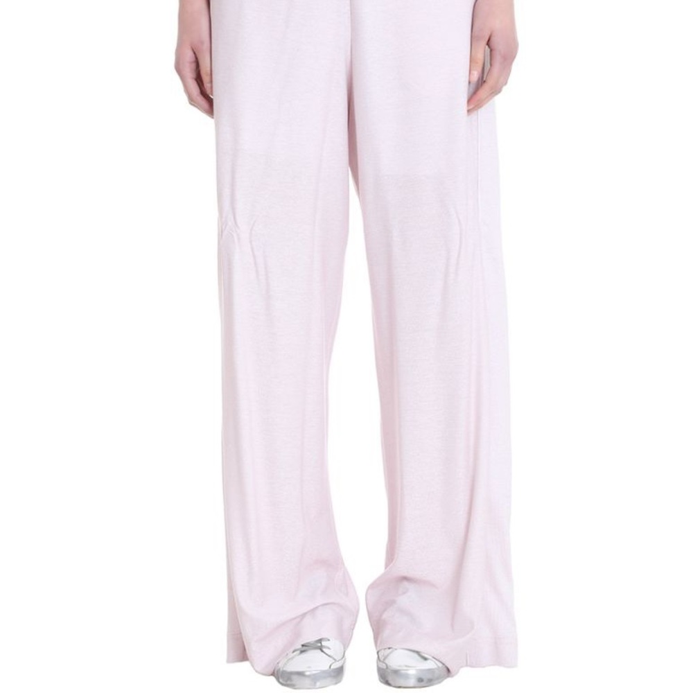 Golden Goose Sophie Pink viscose flared pants